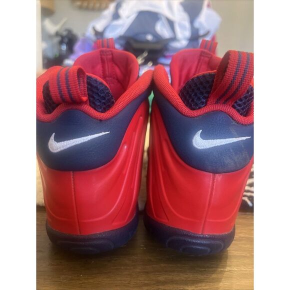 Nike Little Posite Pro (GS) "USA" CZ2520-600 Youth Size 4.5‎ Pristine! No flaws! - Picture 9 of 10